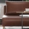 Flash Furniture Shaw Convertible Tri-Fold Sleeper Chair with Pillow, Adjustable Sleeper, Brown LeatherSoft BO-BS-BS031-BRN-GG - alternate 8
